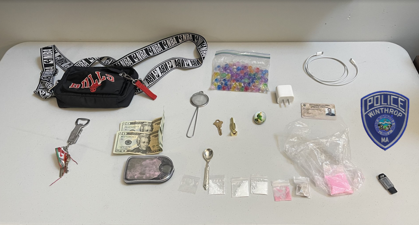 Winthrop Police Department Arrest Man on Charge of Trafficking Methamphetamine