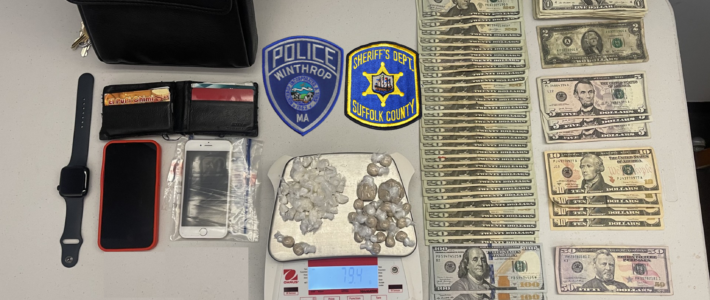 Winthrop Police Arrest and Charge Lynn Man on Drug Trafficking Charges